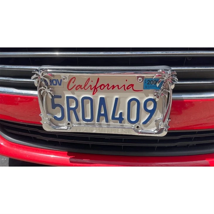 Floral Vanity License Plates